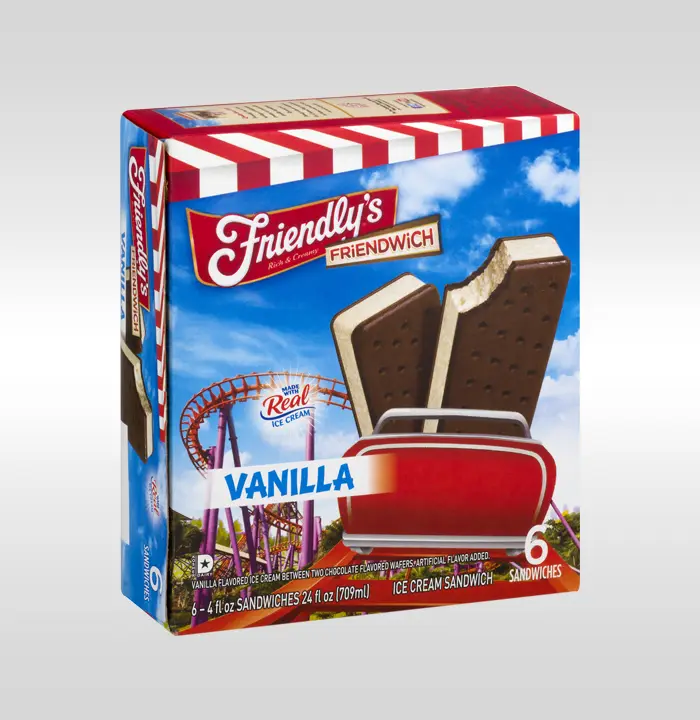 ice cream box, custom printed boxes